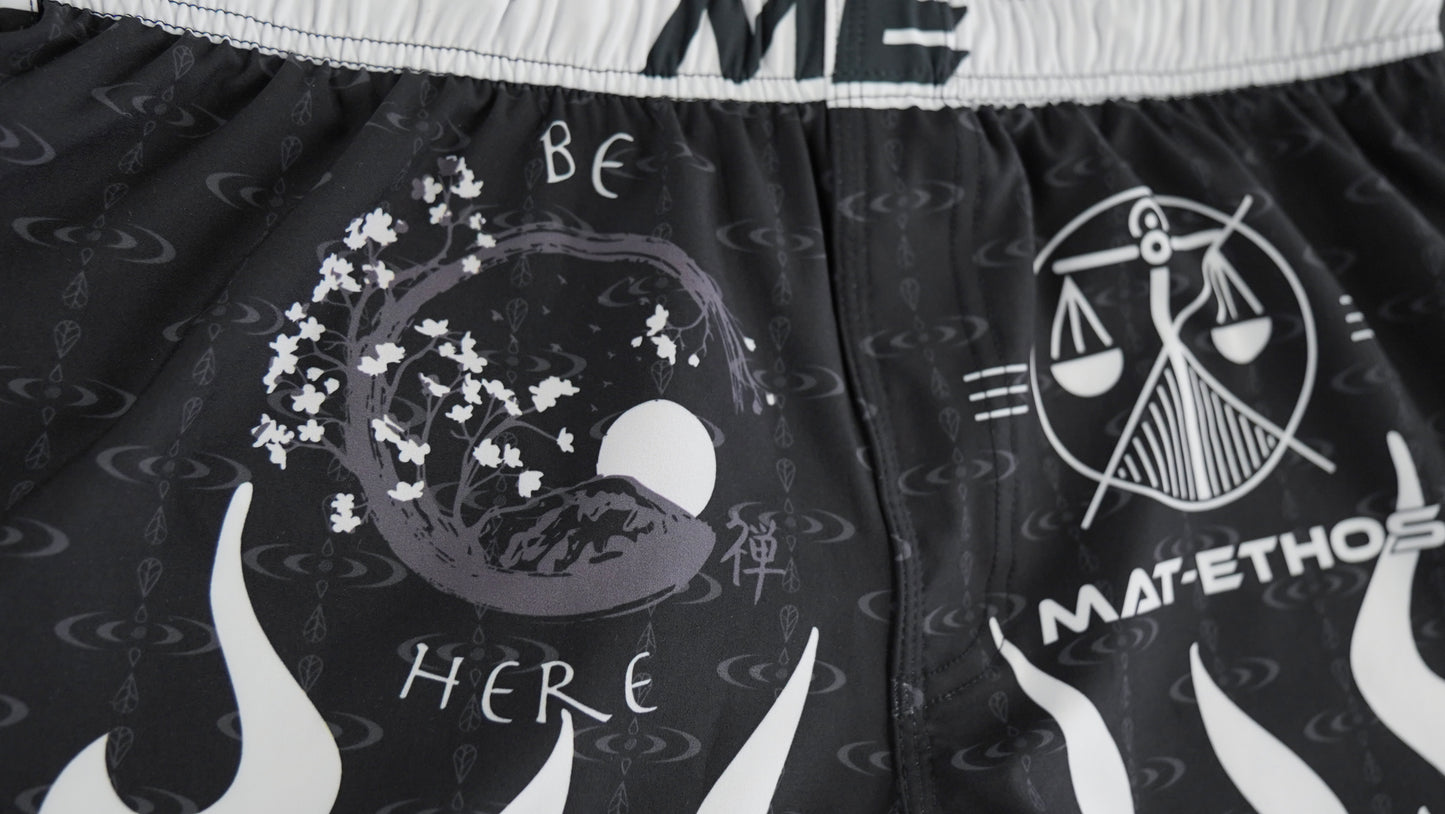 Be Here Fight Shorts