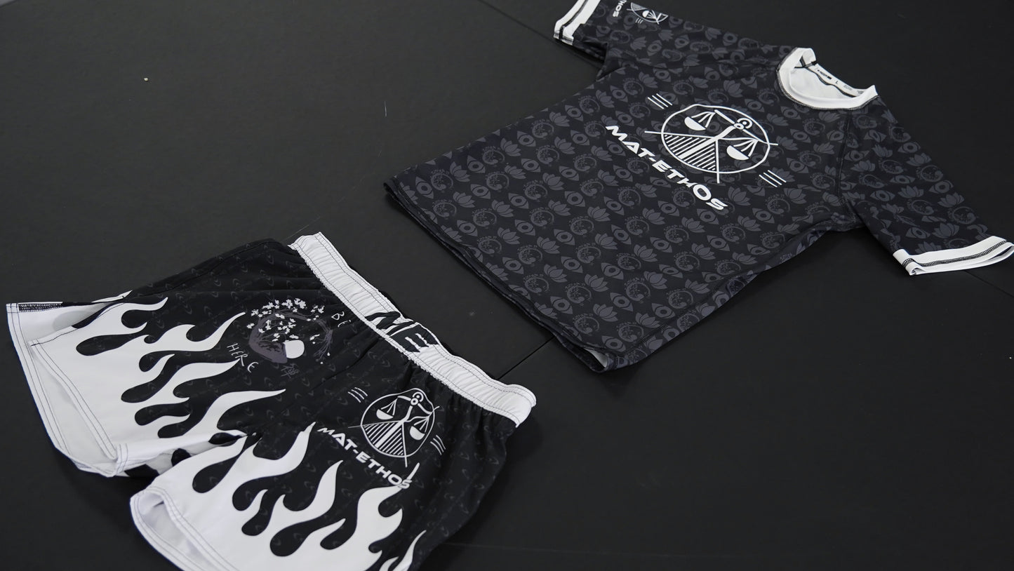 Be Here Fight Shorts